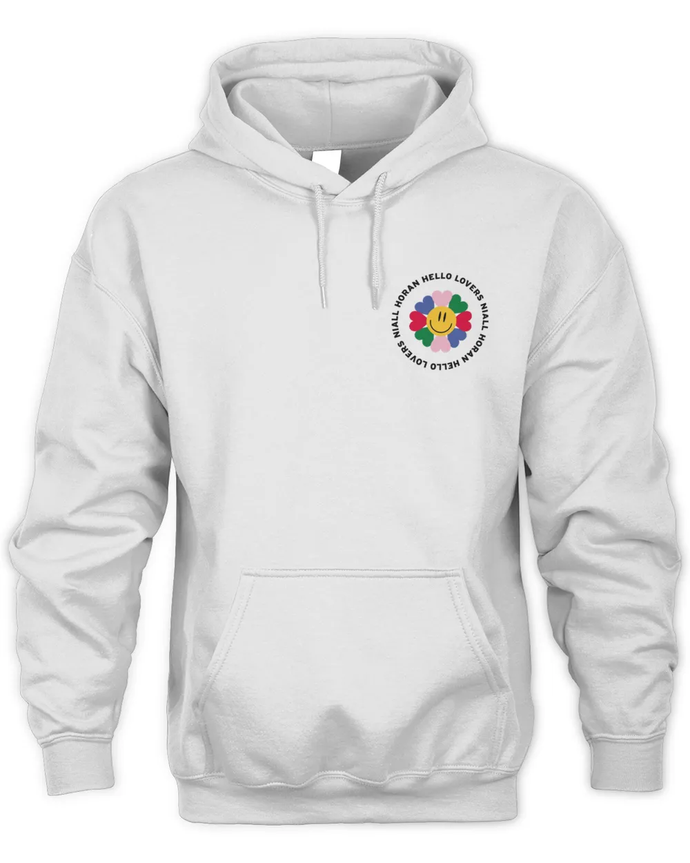 Official Niall Horan Hello Lovers White Hoodie | Merligrego