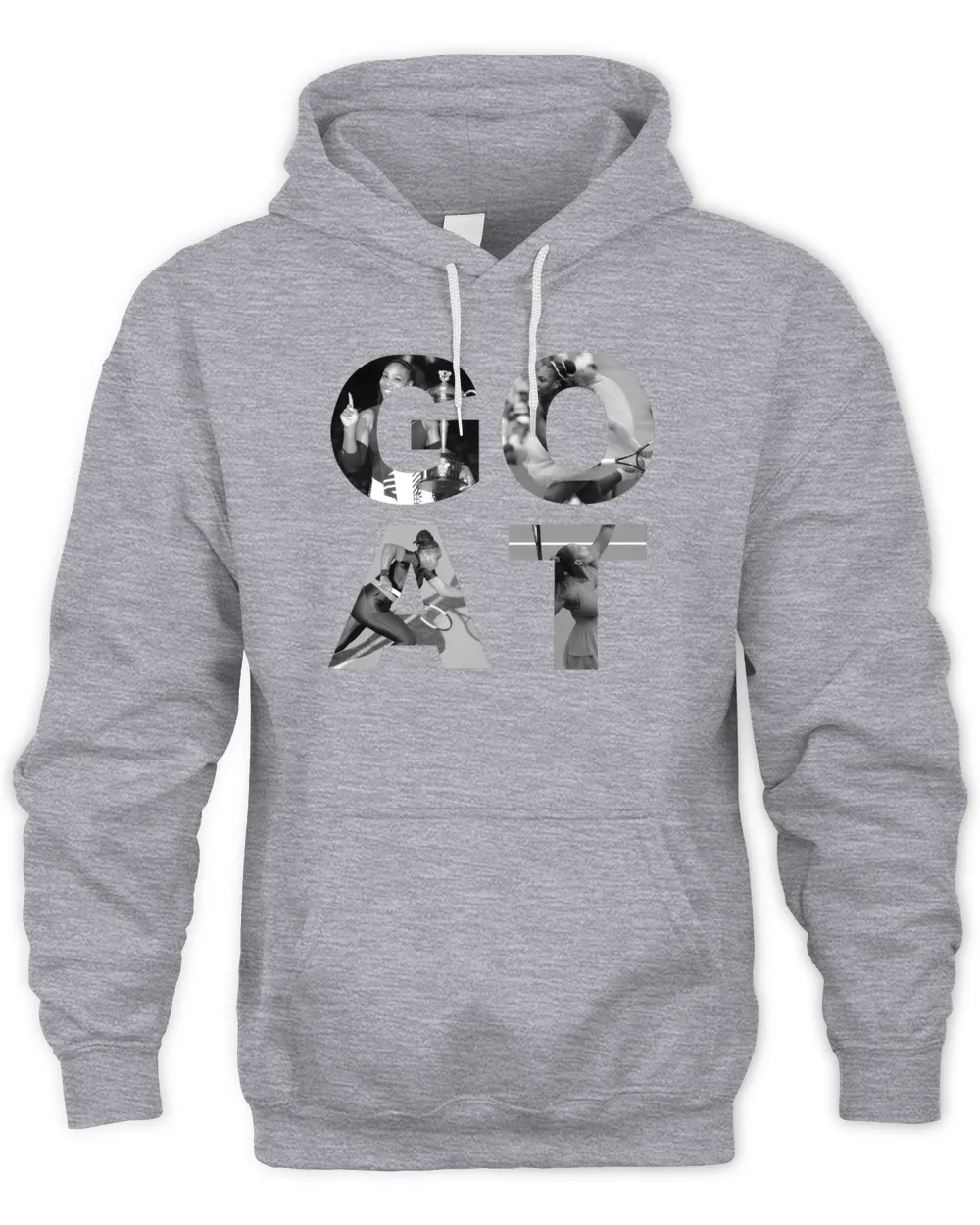 Serena Williams Us Open Tennis GOAT Unisex Pullover Hoodie | merligrego
